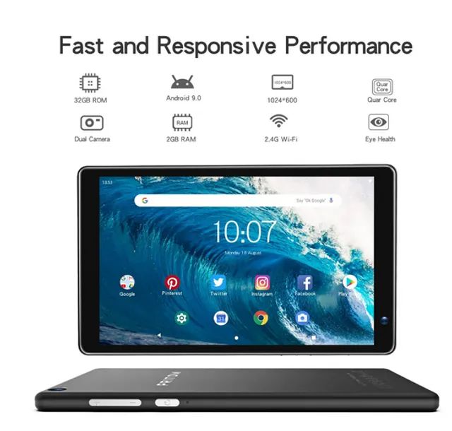 Tablet Pritom 7 polegadas 32 GB Android 11