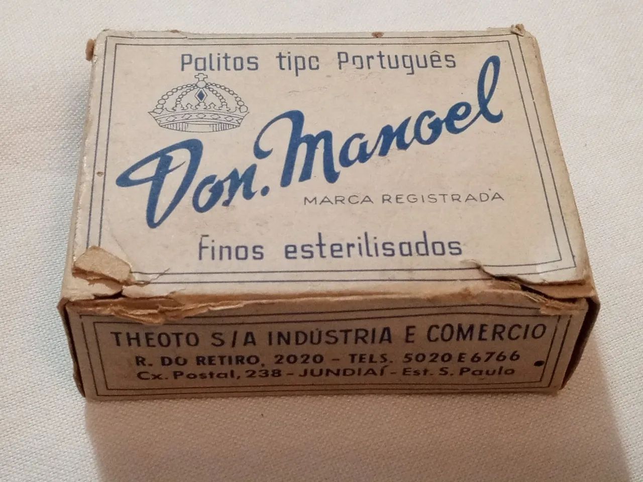 Caixa de Palitos de Dente Don Manuel - Foto 2