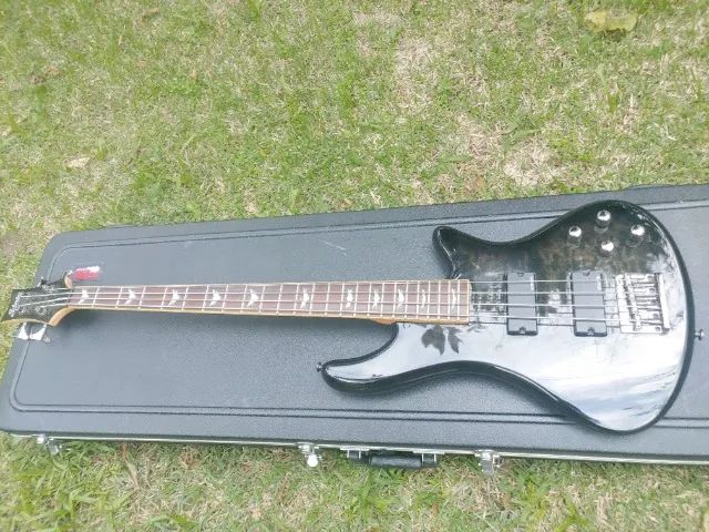 Schecter baixo 4 cordas - Foto 4