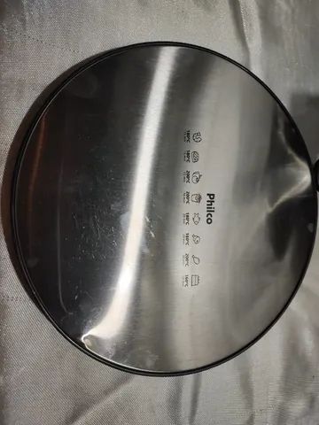 Cobertura Do Gabinete Superior Pra Fritadeira Air Fryer Philco Jumbo 8.1L Em inox.