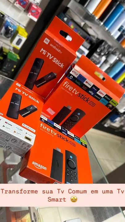 Mi TV Stick e Fire TV Stick - Novos e Lacrados