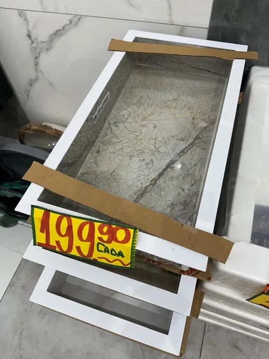 Nicho Retangular em Porcelanato 30x60 - Foto 5