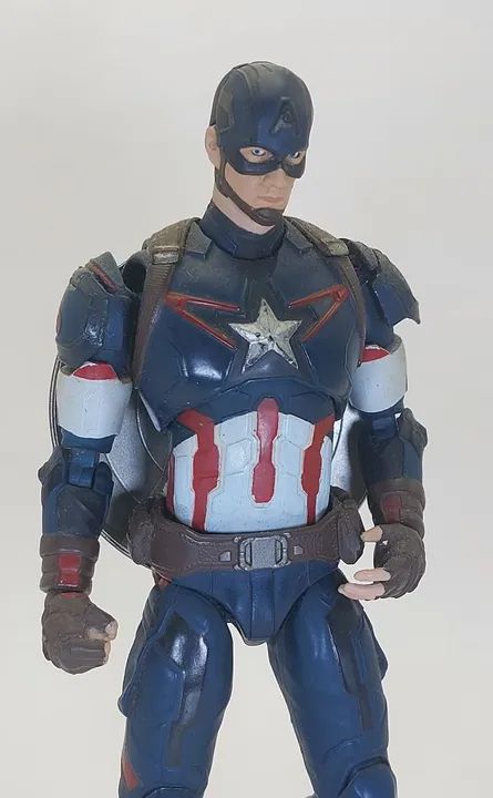 Figuarts Capitão America Era de Ultron Head Custom