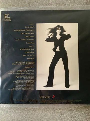 Mariah Carey Daydream vinil dourado LP Importado Lacrado Raro - Foto 2