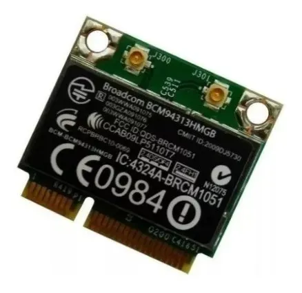 Placa de Rede WiFi 2.4ghz Bluetooth Mini PCI Broadcom Bcm94313hmgb (Entrega Grátis-Produto