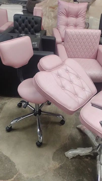 Cadeira Penélope hidráulica para cabeleireira  - Foto 5