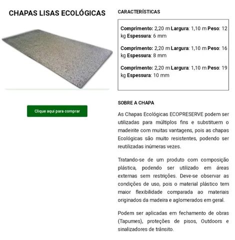 Madeirite Ecológico Chapa Melhor Que o Plastificado 6 e 10mm C/ 220 X 110 Em 10X Com Juros - Foto 2