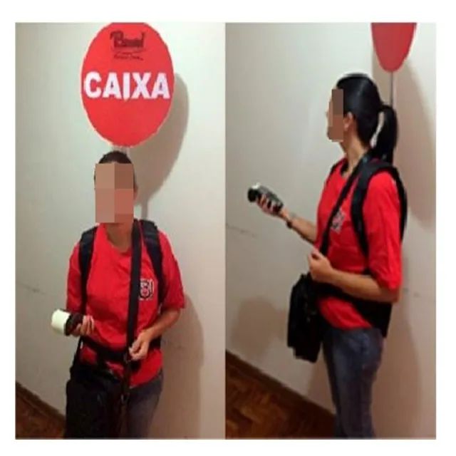 Mochila Propaganda Pirulito Colete Placa Caixa Móvel Volante - Foto 2