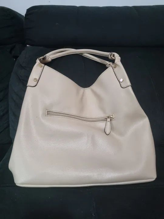 Bolsa de ombro feminina em couro sintético - Foto 3