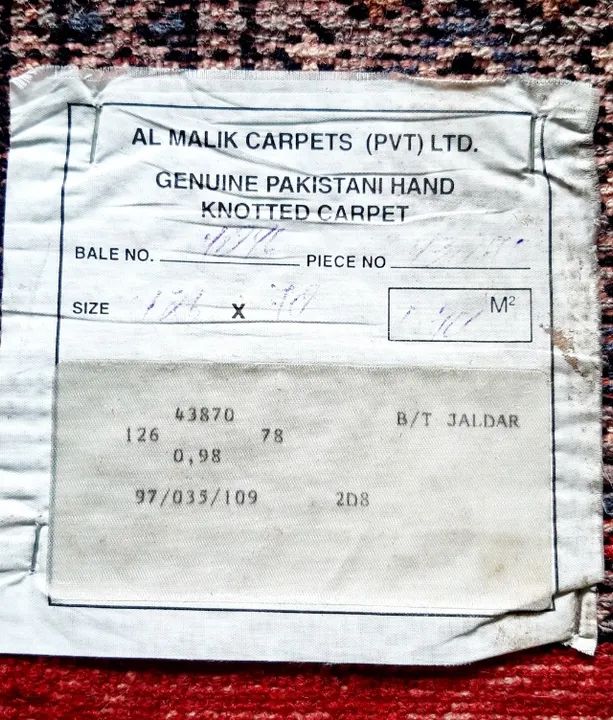 Lindo tapete paquistanês em excelente estado  - Foto 2