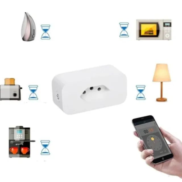 Tomada Inteligente Wifi Compatível Com Alexa - Foto 5