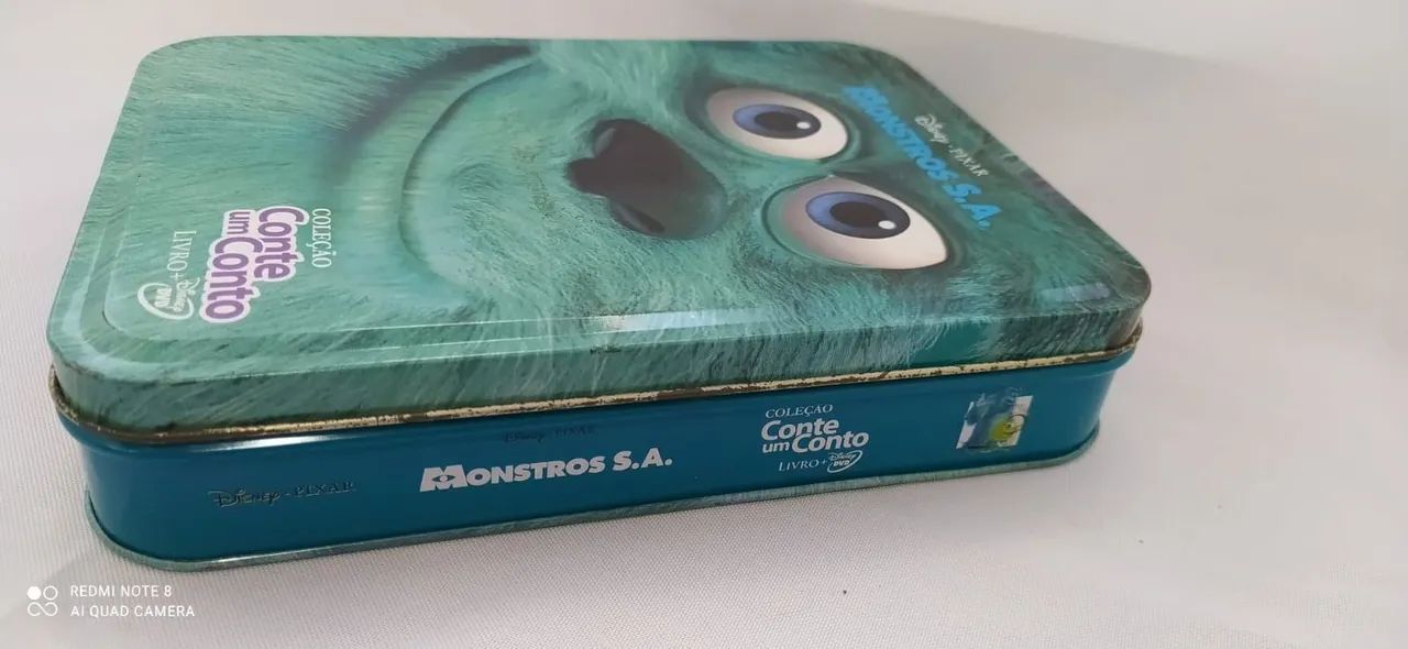 Dvd + Livro Monstros S.A. Coleção Conte um Conto Disney Colecionador  - Foto 3