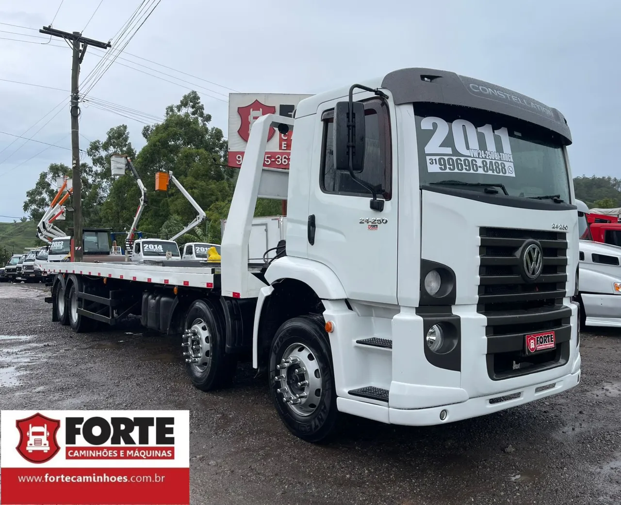 VW 24-250 BI-TRUCK PRANCHA 11MTS