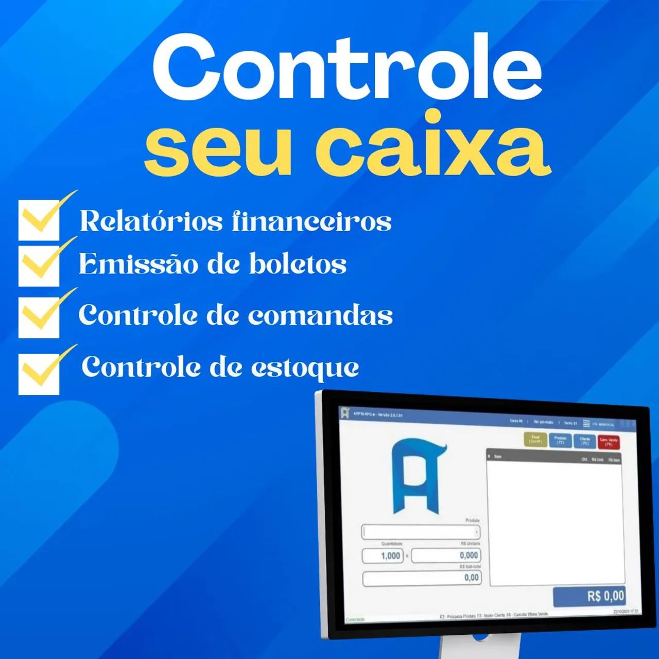 Controle de Caixa Completo para seu Negócio