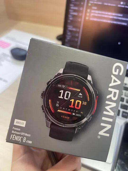 Garmin Fenix 8 Amoled 47mm Novo