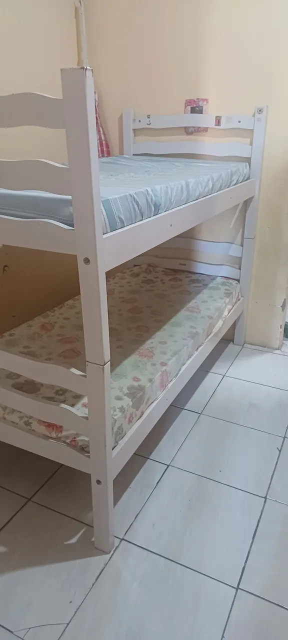 Cama de Beliche em Madeira