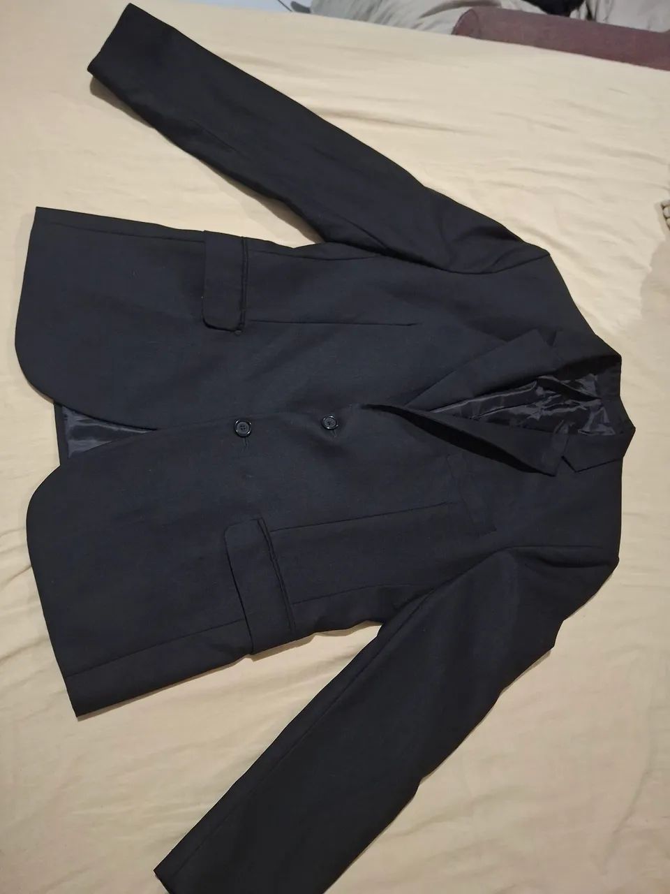 Blazer Masculino Clássico Preto - Foto 5