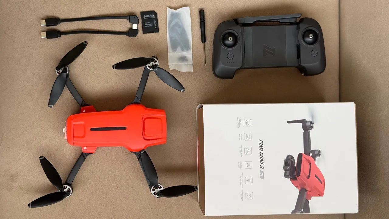 Drone Fimi Mini 3 SE - novo modelo - com 4 meses de uso. - Foto 5