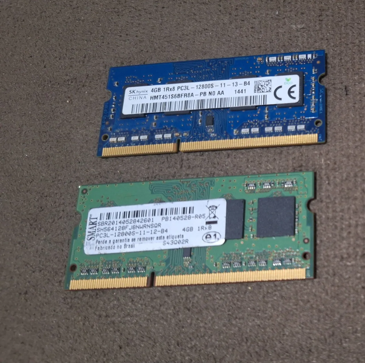 Memória RAM 4GB DDR3 12800S 1Rx8 PC3L