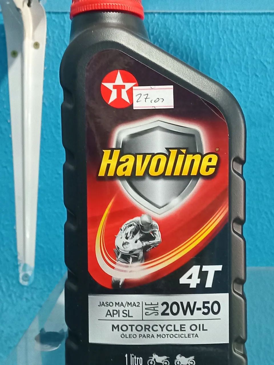 Óleo Lubrificante Castrol Activ Essentia 20W-50 4T 1L - Foto 2