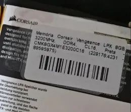 Corsair Vengeance LPX DDR4 16GB (2x8GB) 3200 MHz CL16 RAM Memory64312623794561123