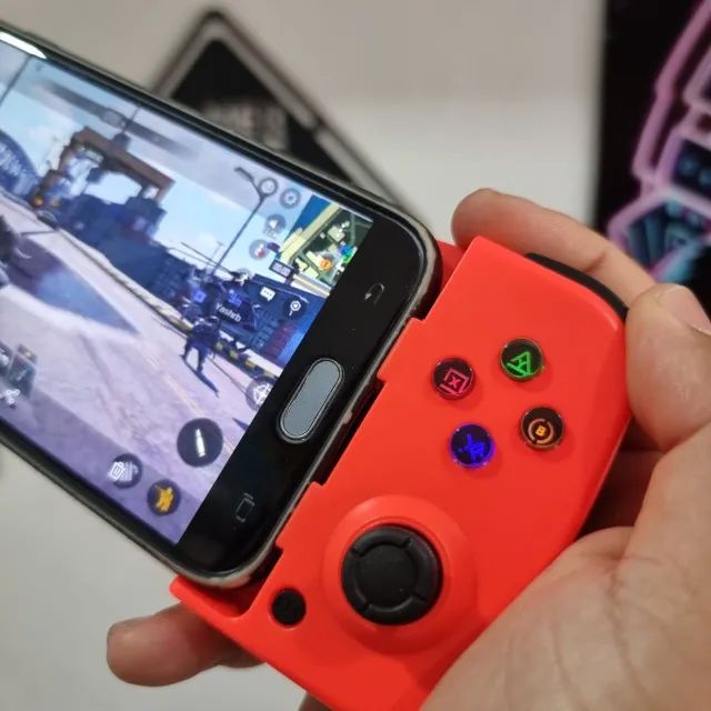 Gamepad Bluetooth Lehuai Extensível - Foto 4