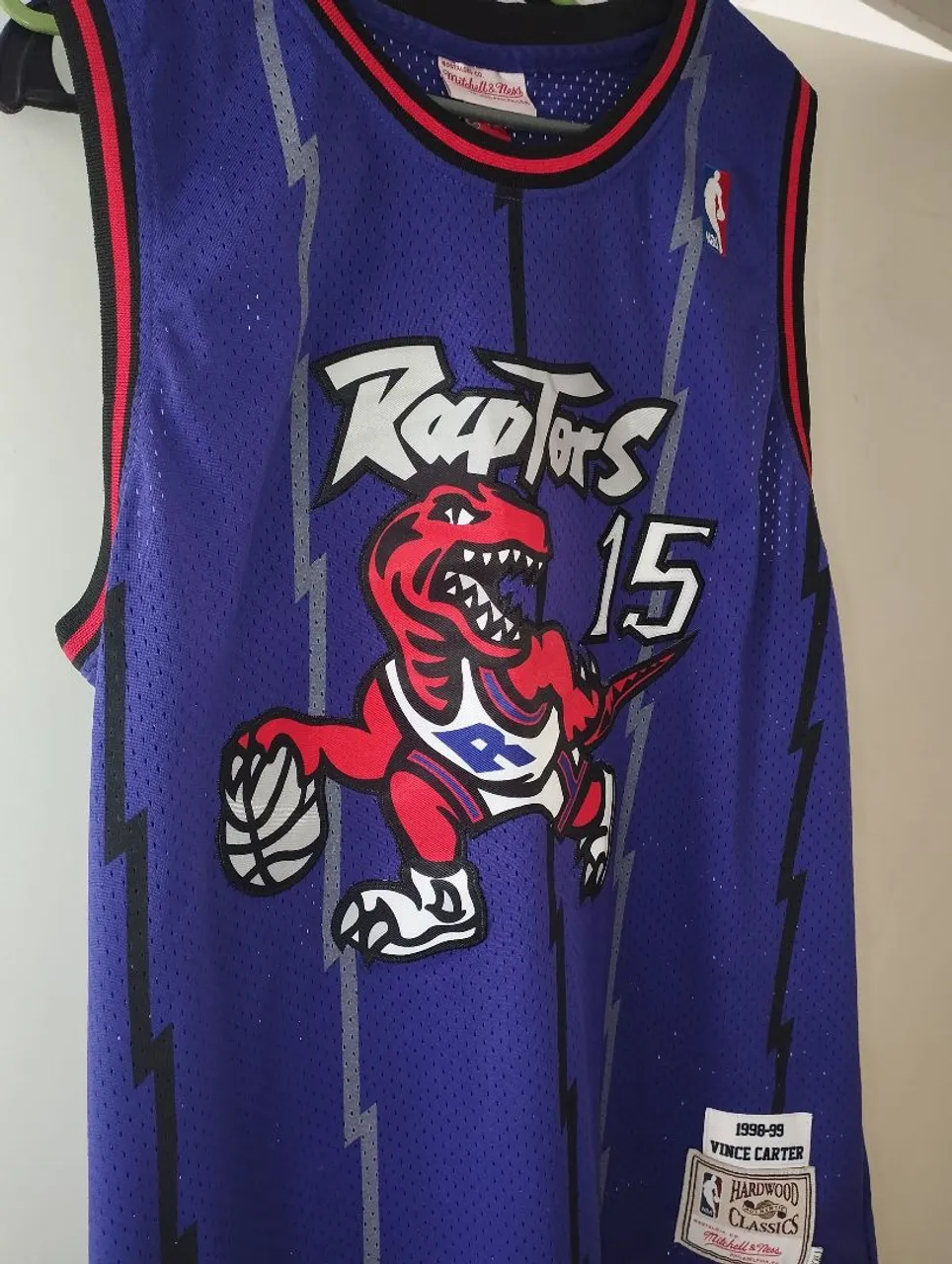 Camisa Toronto Raptors Vince Carter #15 - Mitchell & Ness
