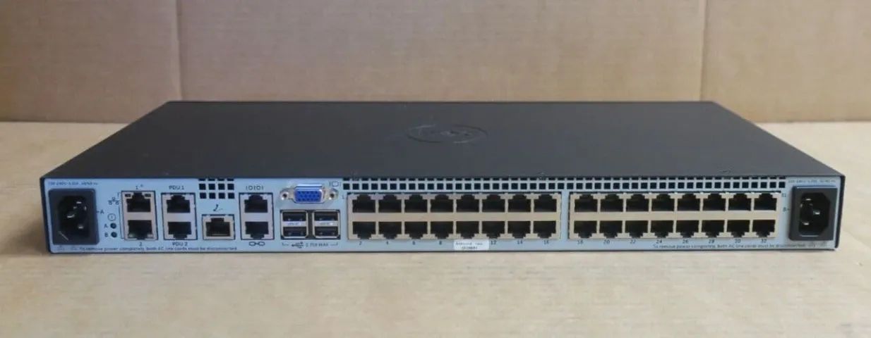 Switch de console KVM Dell 4322DS de 32 Portas Rj45  - Foto 2