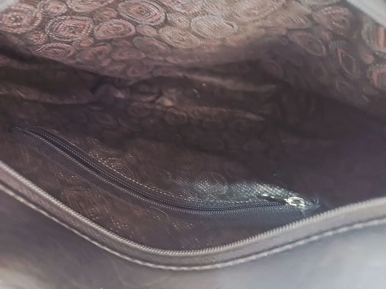 Bolsa Tote feminina de couro sintético  - Foto 5