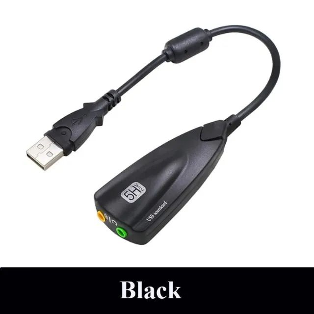 Placa de Som / Áudio USB com cabo Extensor Novo Plug and Play - Foto 2