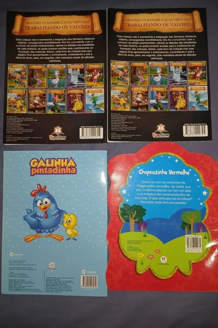 Lote de 4 livros infantis  - Foto 2