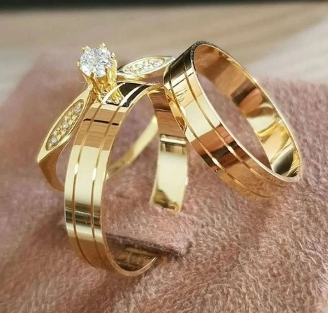 Alianças Personalizadas Diversos Modelos Garantia  - Foto 2