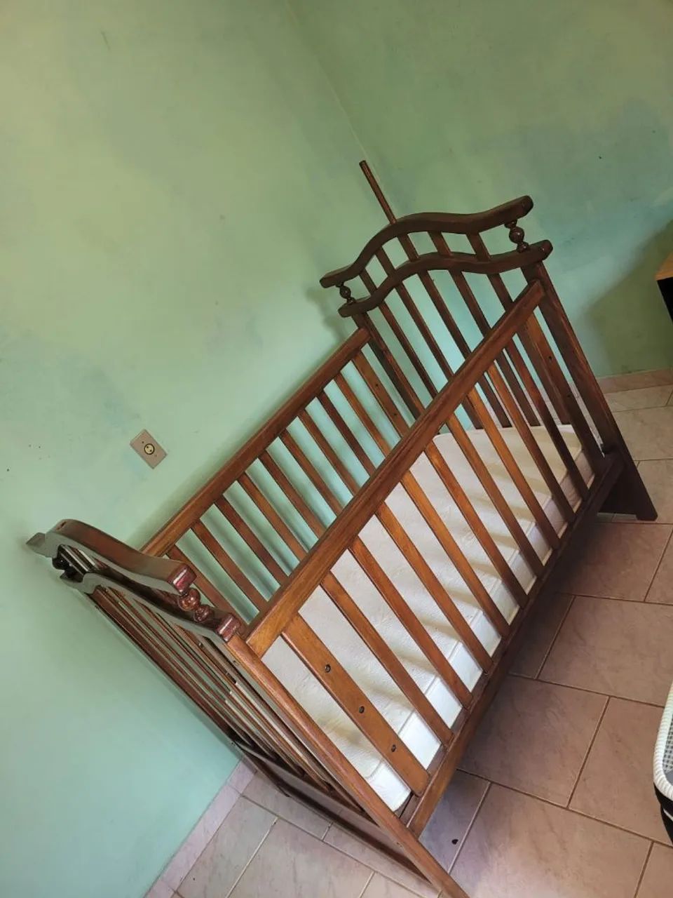 Berço em madeira maciça - Foto 5