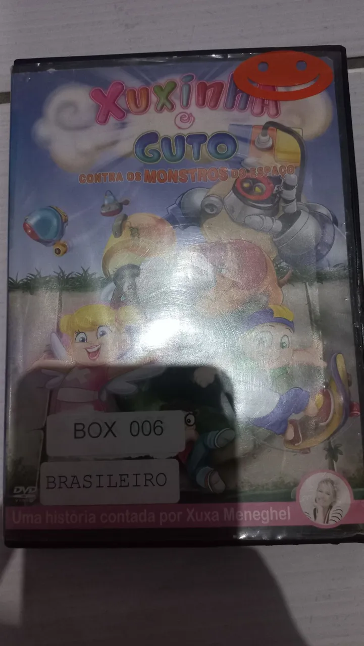 DVD Xuxinha e Guto Contra os Monstros do Espaço