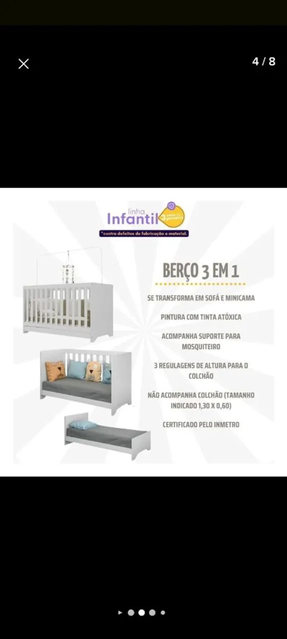 Berço 3 em 1 - Foto 6