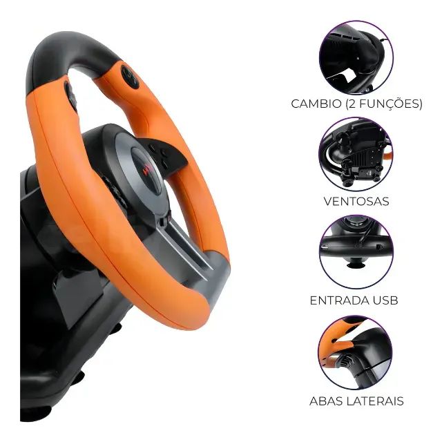 Volante Gamer - Foto 3