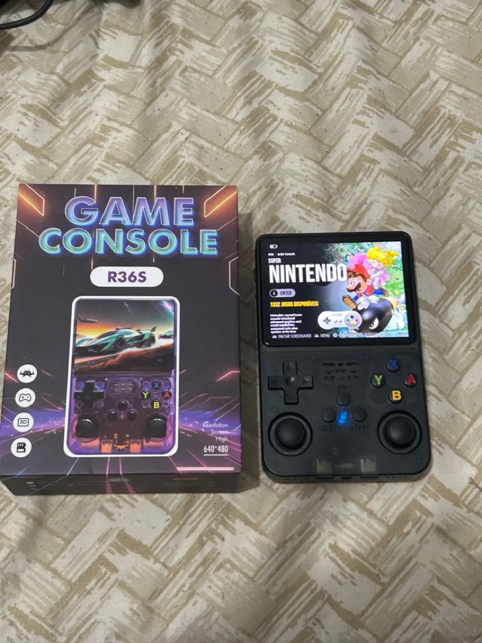 Console de jogos portátil R36S - 15000 Jogos