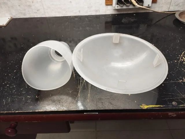 DUAS Cupulas de plásticas ventilador de teto - Foto 5