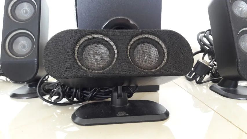 Sistema de Alto-Falantes Logitech X-530 5.1 Canais - Foto 5