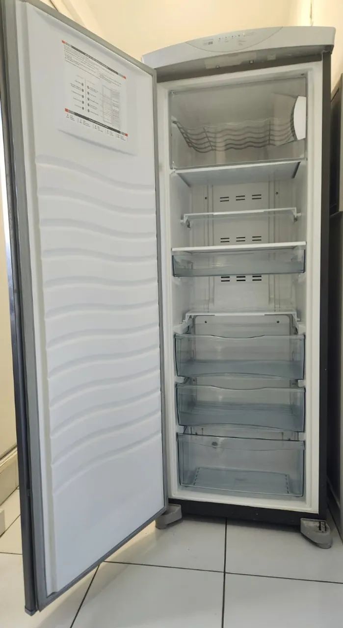 Freezer Vertical Brastemp Flex Frost Free 228 Litros BVR28MKANA 110V - Foto 6