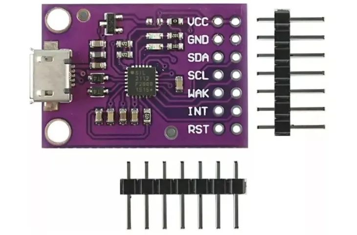 Placa Cp2112 + Cabos (reativação De Baterias)  Automação Robótica COD-AM616 