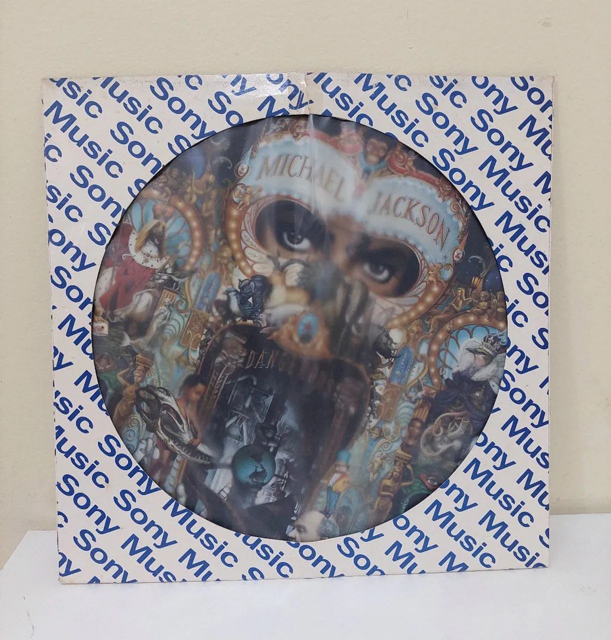 Disco de Vinil Picture Michael Jackson Promo Teste Richard Clayderman RARO