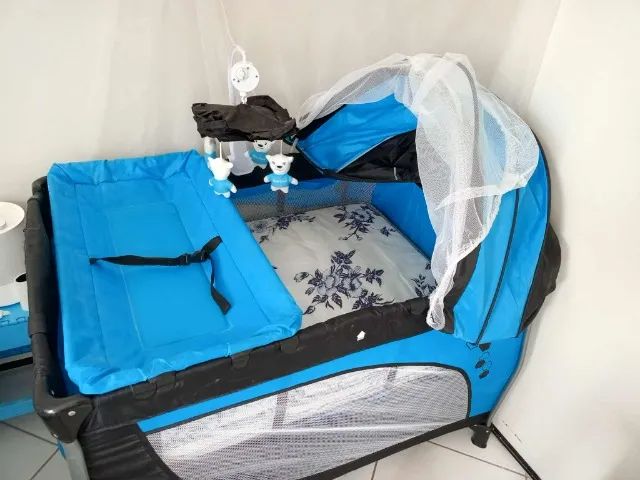 Berço de bebê dobrável  - Foto 4