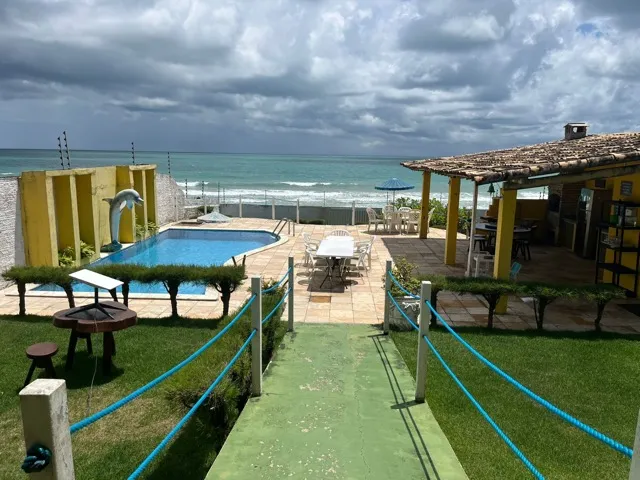 Excelente casa beira mar na Praia de Buzios - Pé na areia com total de 975 metros