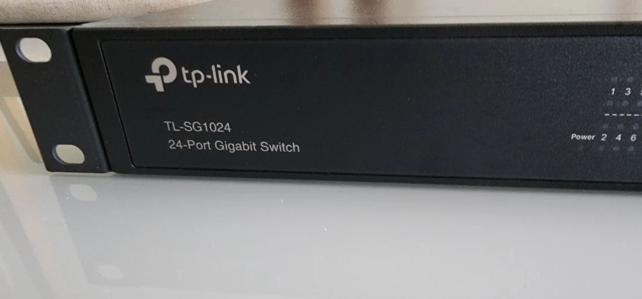 TP-Link Switch 24 Portas Gigabit Rack 19 - Usado - Foto 2