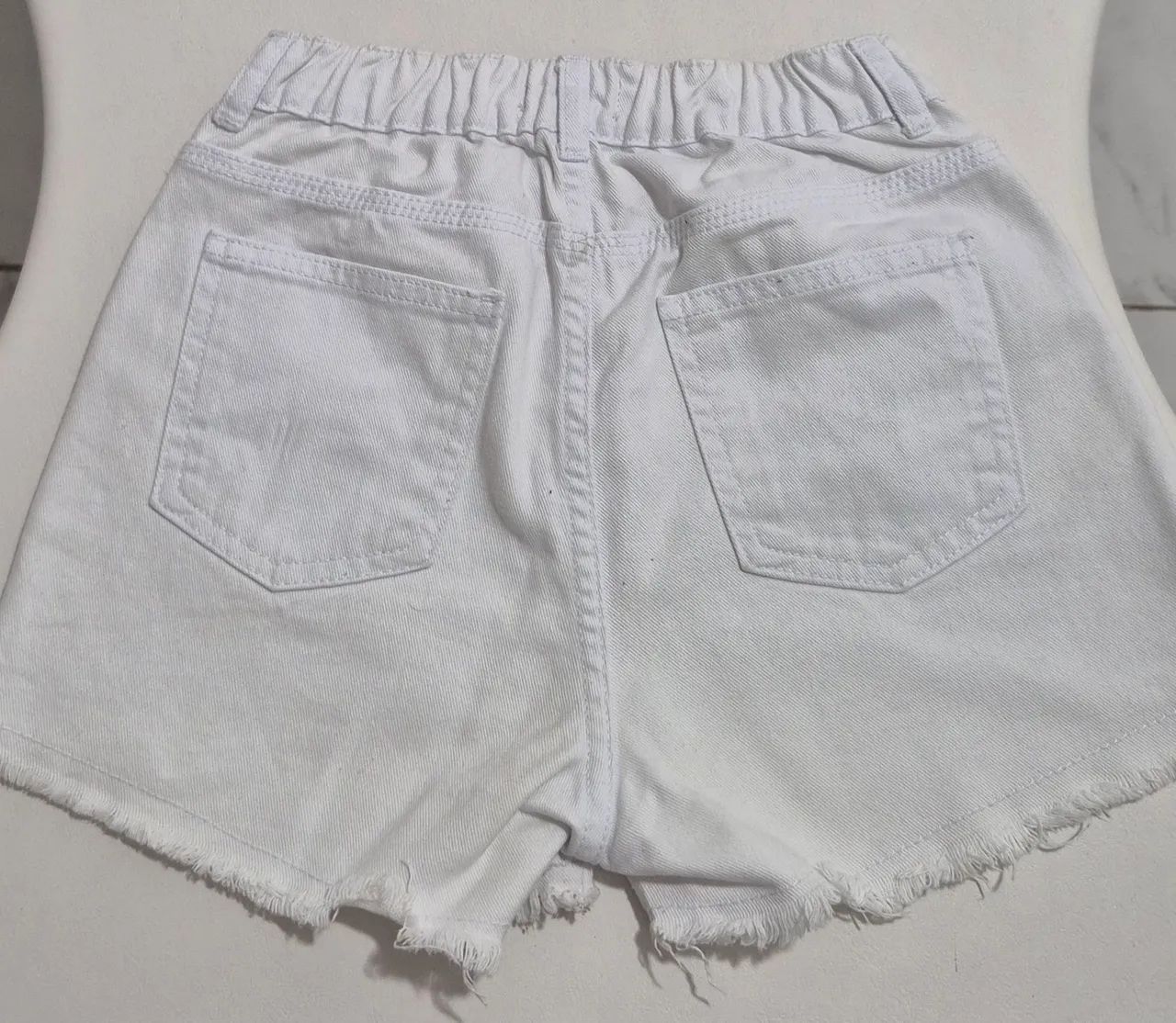 Short branco infantil - Foto 2