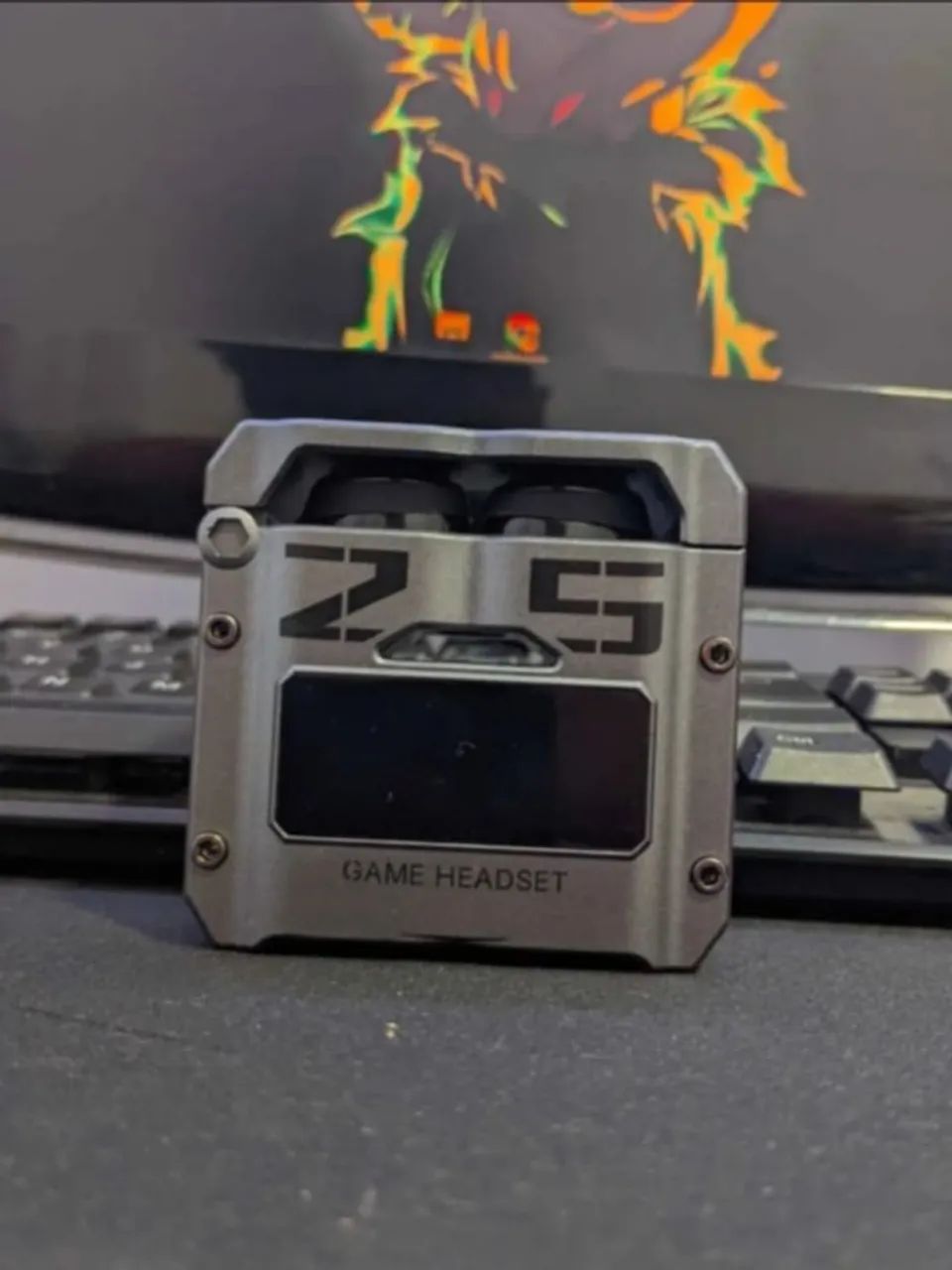 TWS M25 Fone De Ouvido bluetooth 5.3 Sem Fio Resistente a água Stereo Sports Earbuds LED M