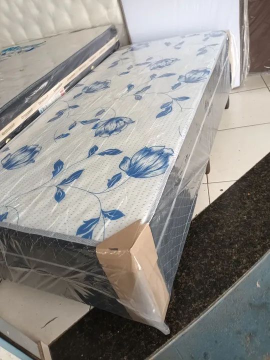 Cama Box   com colchão acoplada  - Foto 2