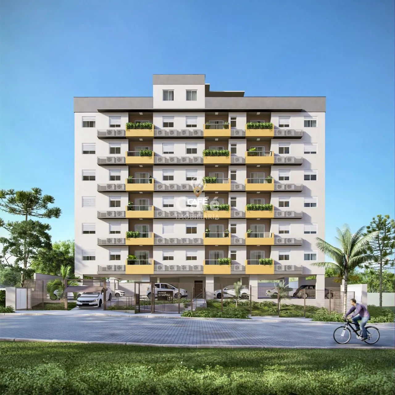 Apartamento, 2 Dormitórios, 1 Suíte, 2 Banheiros, 1 Vaga, Sacada, Churrasqueira,