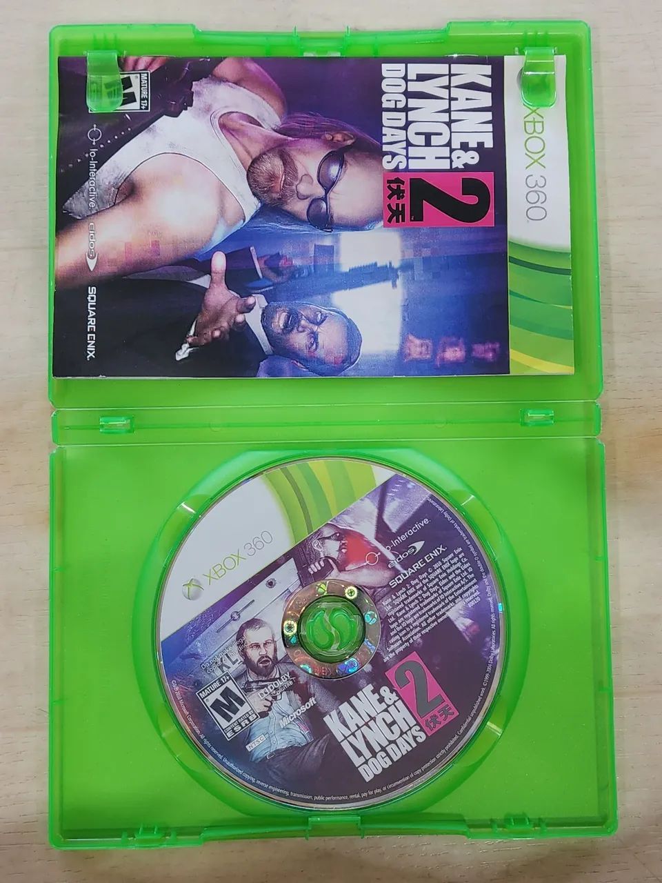 Kane Lynch 2: Dog Days Xbox 360 Jogos de Vídeo Game Centro